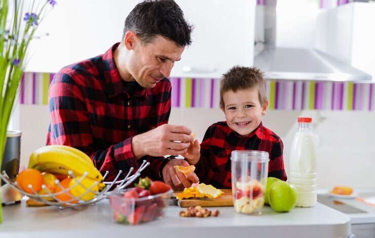 Which foods are important for the optimal development of a child up to the age of five?